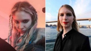 Grimes estaria namorando Chelsea Manning, ativista trans do caso WikiLeaks(Imagem:Reprodução)