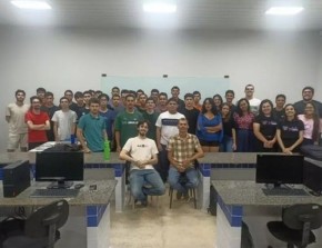 Primeira turma do curso Superior de Tecnologia em Sistemas de Computação em Parnaíba.(Imagem:Divulgação)