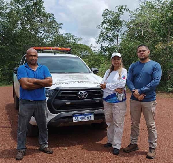  Semarh realiza a soltura de nove animais silvestres na região norte do estado(Imagem:Divulgação)