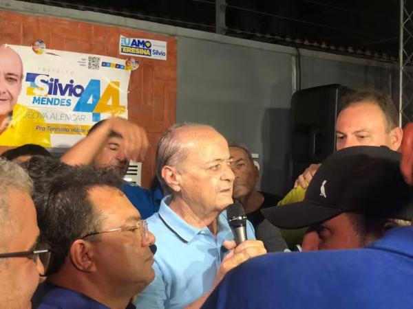 Silvio Mendes, do UB, é eleito prefeito de Teresina.(Imagem:Sthefany Prado/ g1 Piauí)