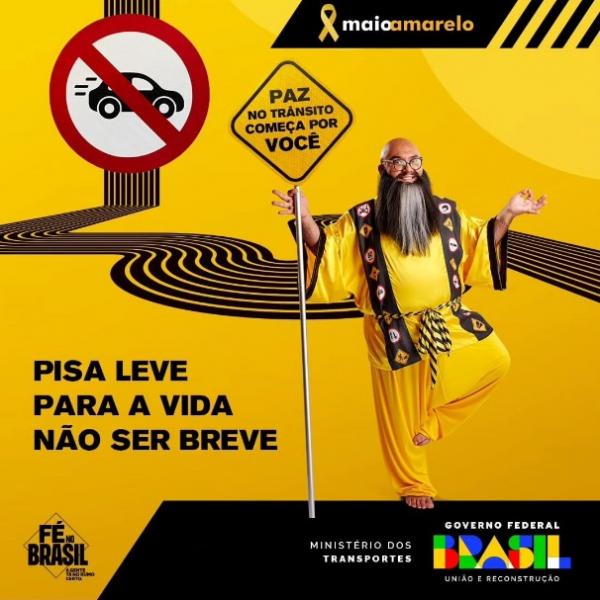 Floriano em alerta: Maio Amarelo mobiliza sociedade pela segurança no trânsito(Imagem:Reprodução/Instagram)