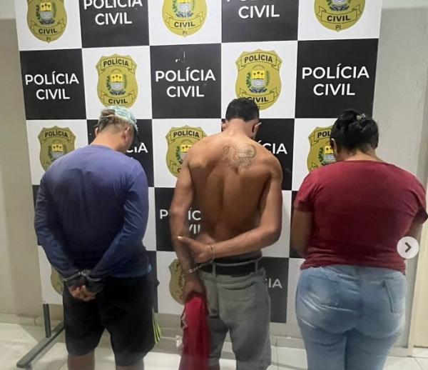 Polícia Civil de Floriano deflagra operação e prende três por tráfico de drogas e posse de arma de fogo.(Imagem:Reprodução/Instagram)