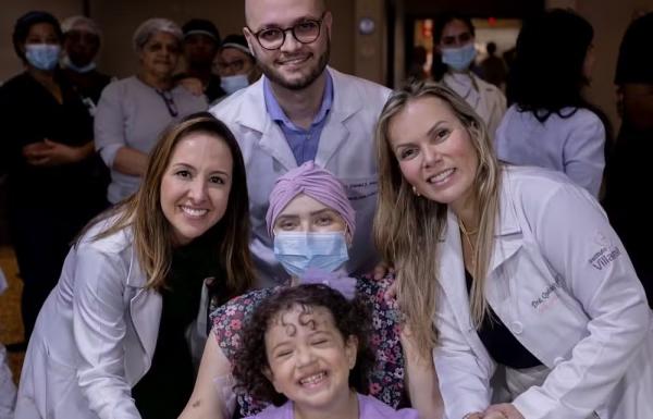 Camila Campos celebra alta hospitalar.(Imagem:Quel Dias Fotografia)