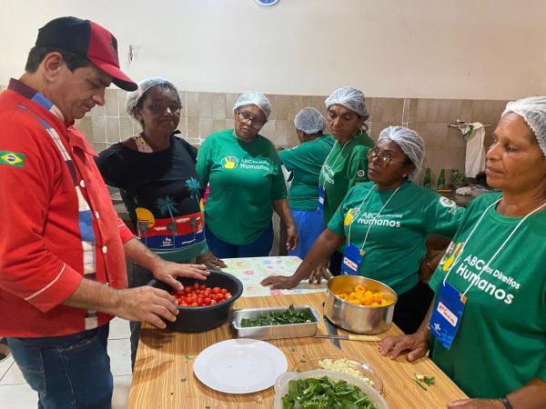 Cáritas Diocesana de Floriano promove capacitação para horticultores em parceria com Projeto ABC dos Direitos Humanos.(Imagem:Divulgação)