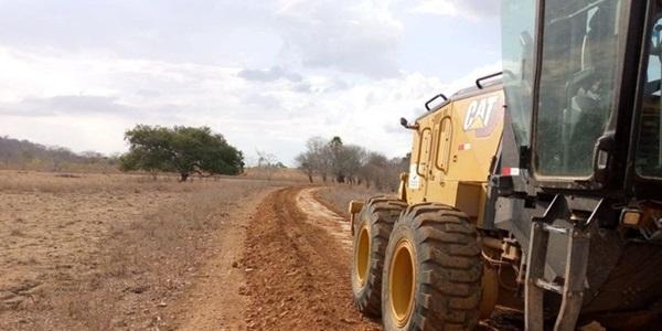 Idepi avança na recuperação de estrada vicinal em Jatobá do Piauí(Imagem:Reprodução)