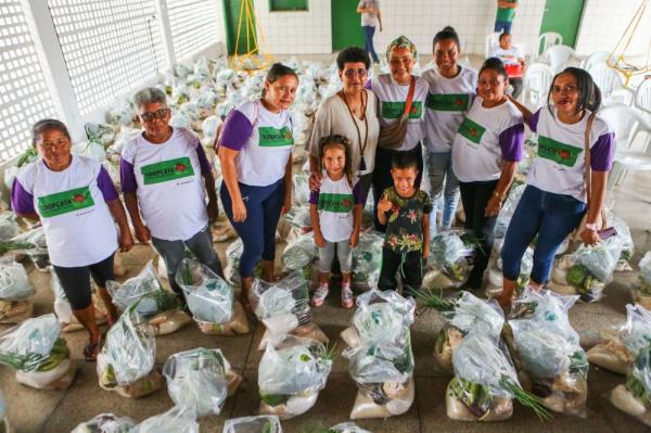 Governo entregou mais de 1,7 mil toneladas para 120 mil famílias em vulnerabilidade.(Imagem:Geirlys Silva / SAF)