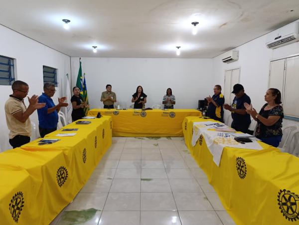 Rotary Princesa do Sul realiza segunda reunião pós-recesso com foco em projetos e solidariedade.(Imagem:Floriano News)