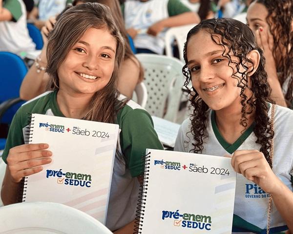 Esquenta Enem revisa conteúdos com Estudantes Seduc em São Miguel do Tapuio(Imagem:Reprodução)