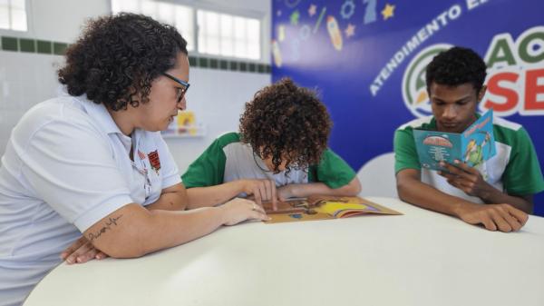 O Ceti Duque de Caxias possui estrutura adequada e pensada para o atendimento de alunos com necessidades especiais e conta com 27 estudantes recebendo suporte da sala de AEE.(Imagem:Divulgação)