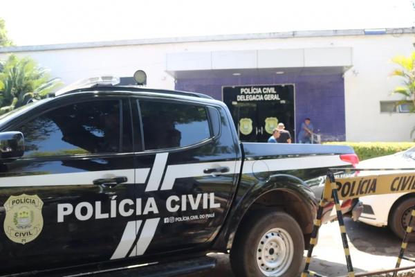 Delegacia Geral de Polícia Civil do Piauí, no Centro de Teresina.(Imagem:Andrê Nascimento/ g1 Piauí)