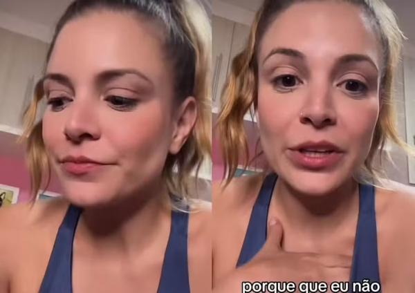 Renata Del Bianco, ex-Chiquitita.(Imagem:Reprodução/TikTok)