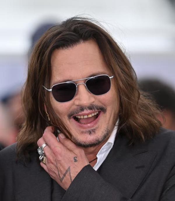 Johnny Depp no Festival de Cannes 2023.(Imagem:Getty Images)