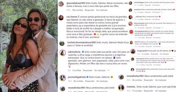 Sabrina Sato e Nicolas Prattes recebem onda de apoio dos fãs nas redes sociais.(Imagem:Instagram)