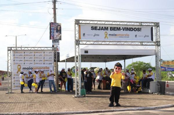 Na quinta-feira (2), além da solenidade oficial de abertura, ocorreu a 1ª Caminhada pela Vida.(Imagem:Divulgação)