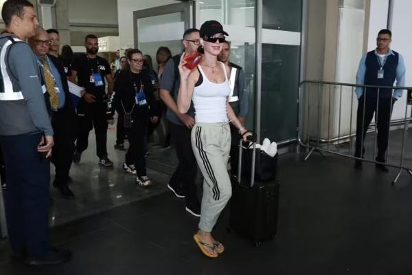 Katy Perry desembarca no Rio de Janeiro.(Imagem:Roberto Filho/Brazil News)