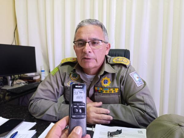 Tenente-Coronel Gilson Leite(Imagem:FlorianoNews)