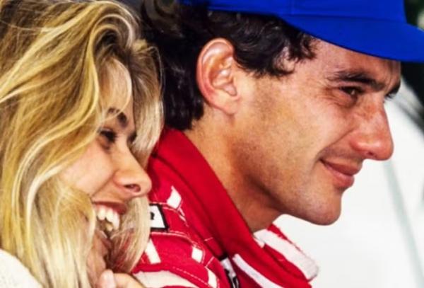 Adriane Galisteu posta fotos em homenagem ao piloto e ex-namorado Ayrton Senna (1960-1994).(Imagem:Reprodução/Instagram)