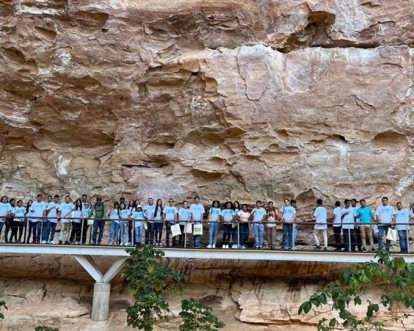 Participaram alunos matriculados no Curso Técnico de Guia de Turismo, ampliando a vivência prática dos estudantes.(Imagem:Divulgação)