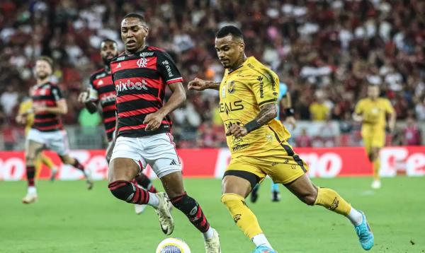 Flamengo e Amazonas jogam por classificação na Copa do Brasil.(Imagem:Jadison Sampaio/AMFC/Direitos Reservados)