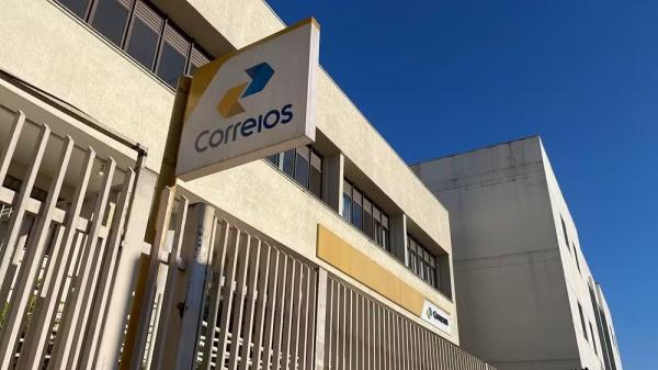 Agência dos Correios de São José dos Campos (SP).(Imagem:Pedro Melo/TV Vanguarda)