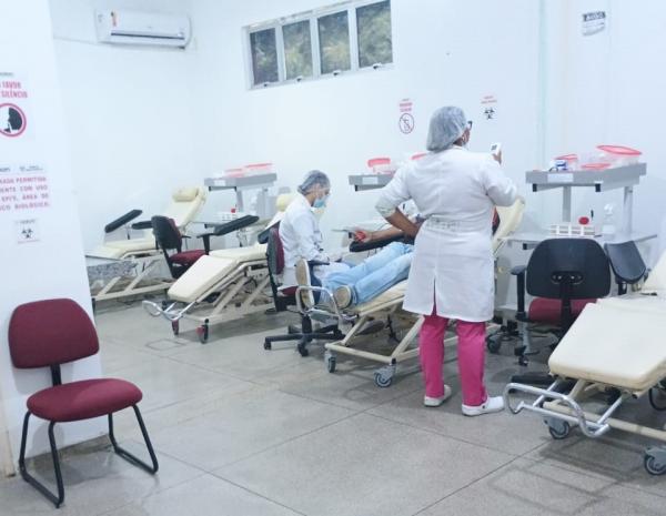 Campanha de doação de sangue em Floriano busca apoio da população para salvar vidas.(Imagem:FlorianoNews)