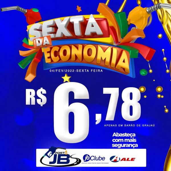 Sexta da economia nos postos JBS(Imagem:Divulgação)