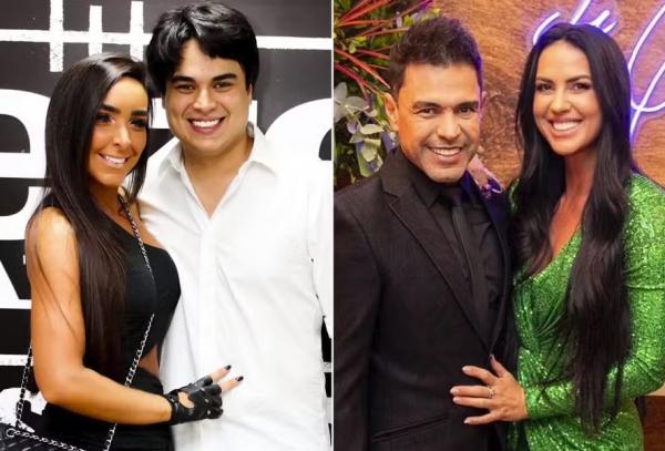 Amabylle Eiroa, Igor Camargo, Zezé Di Camargo e Graciele Lacerda.(Imagem:Reprodução/Instagram)