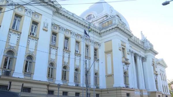 Palácio da Justiça, no Centro do Recife, é sede do TJPE.(Imagem:Reprodução/TV Globo)