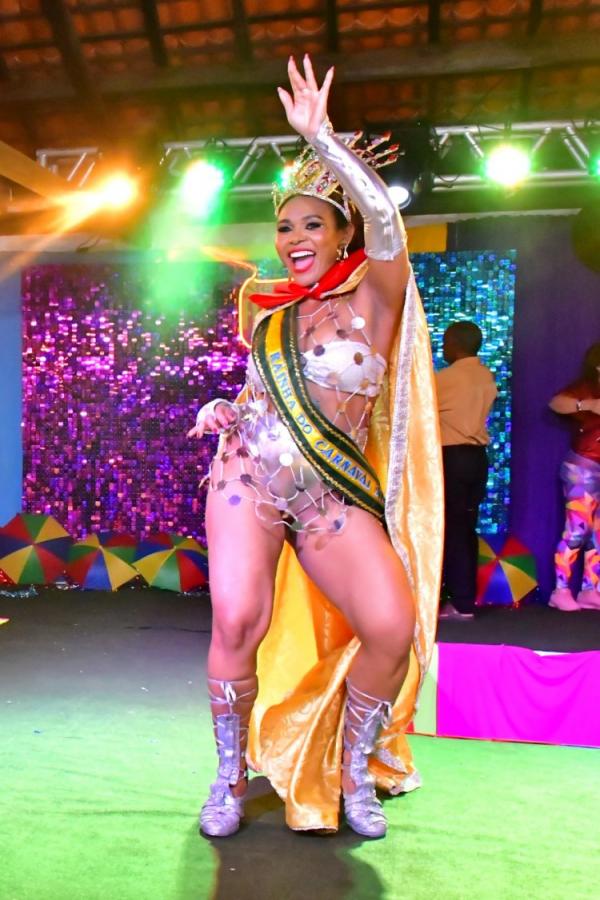 Marana Edny, Rainha do Carnaval 2025.(Imagem:Secom)