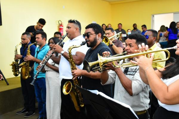 Vereadores de Floriano participam da abertura das atividades de aniversário do Município.(Imagem:CMF)