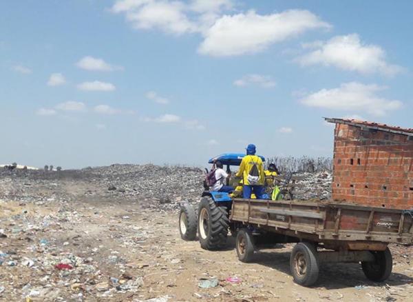 No Piauí, 173 municípios ainda usam lixões como principal destino final de resíduos sólidos.(Imagem:Arquivo/Cidadeverde.com)