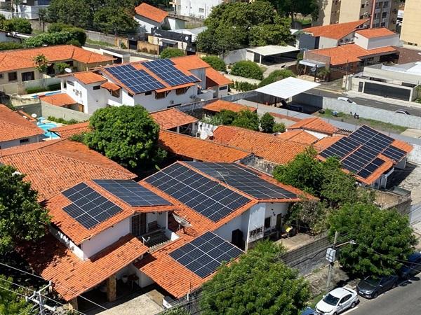 Placas de energia solar(Imagem:Jonas Carvalho/ Portal ClubeNews)