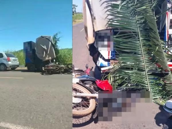 Motociclista morre ao colidir com paredão de som, em União; cidade registrou três acidentes.(Imagem:Reprodução)