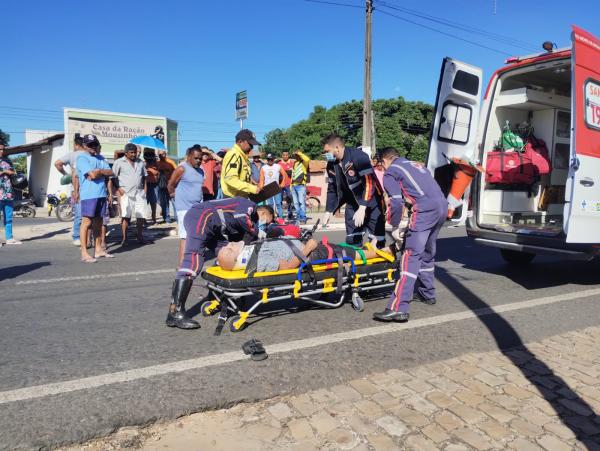  Acidente na BR 230 em Floriano resulta em óbito de pedestre(Imagem:Divulgação)