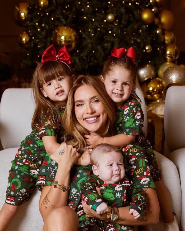 Virginia Fonseca com os filhos.(Imagem:Reprodução/Instagram)