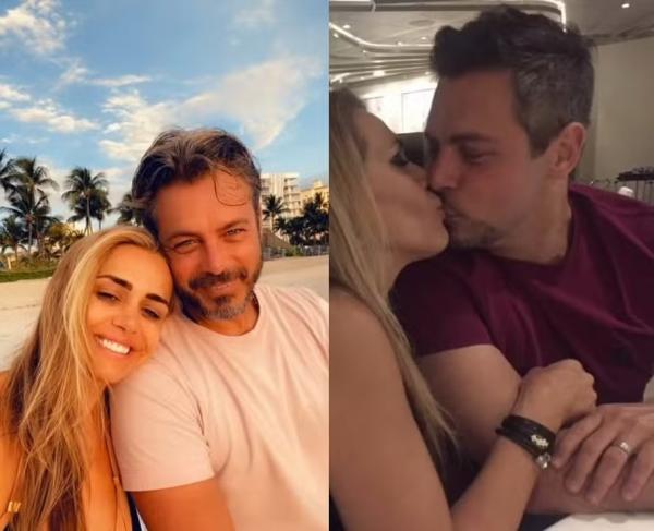 Andreia Baricelli abre baú de fotos ao lado do marido, Luigi Baricelli.(Imagem:Reprodução/Instagram)