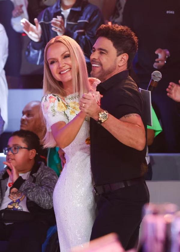 Eliana e Zezé Di Camargo no Teleton 2023(Imagem:Manu Scarpa/Brazil News)