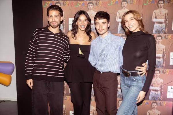 João Guilherme, Bruna Marquezine, João Lucas e Sasha Meneghel.(Imagem:Lucas Ramos / Brazil News)