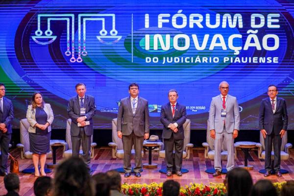 Rafael Fonteles destaca Judiciário Piauiense como exemplo de parceria e inovação tecnológica(Imagem:Divulgação)