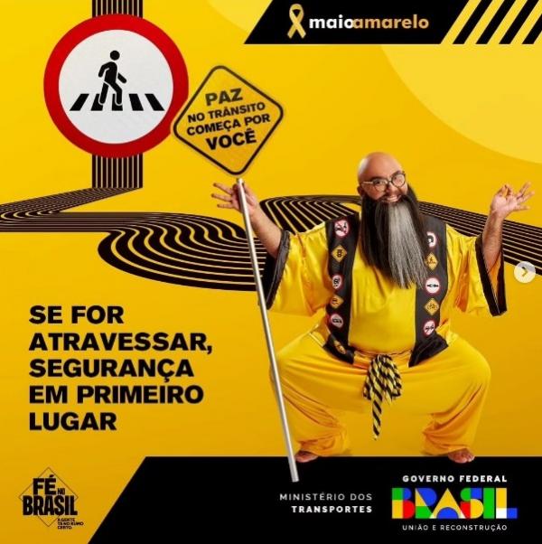 Floriano em alerta: Maio Amarelo mobiliza sociedade pela segurança no trânsito(Imagem:Reprodução/Instagram)