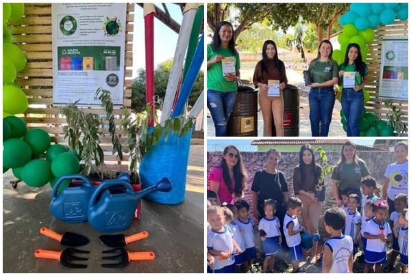 Semana do Meio Ambiente em Floriano promove conscientização e ação ambiental na Creche Eduardo Neiva.(Imagem:Reprodução/Instagram)