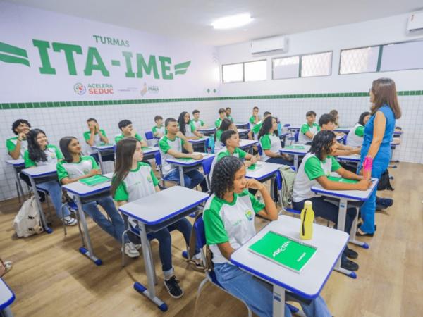 Seduc realiza abertura do ano letivo com as turmas ITA/IME nesta segunda-feira (3)(Imagem:Divulgação)