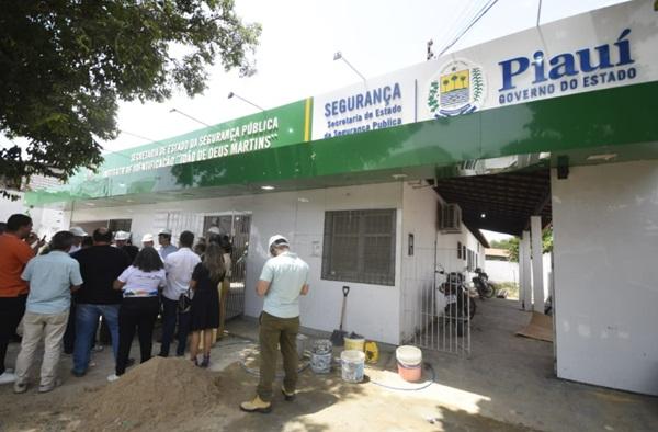 Reforma e ampliação do Instituto de Identificação Félix Pacheco, em Parnaíba.(Imagem:Reprodução)