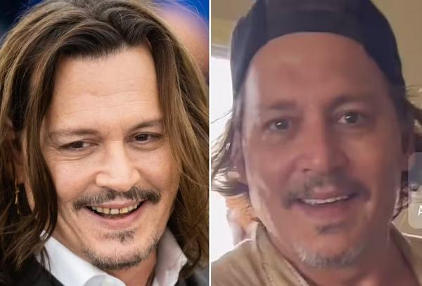 Antes e depois dos dentes de Johnny Depp.(Imagem:Getty Images e Reprodução/Instagram)