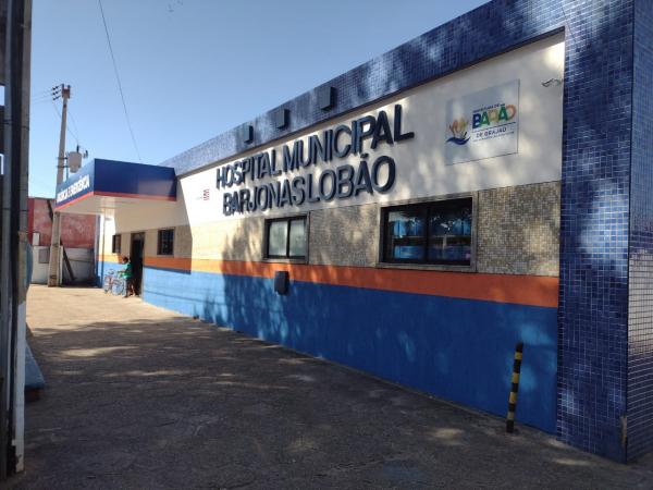 Hospital Municipal Barjonas Lobão, em Barão de Grajaú.(Imagem:FlorianoNews)