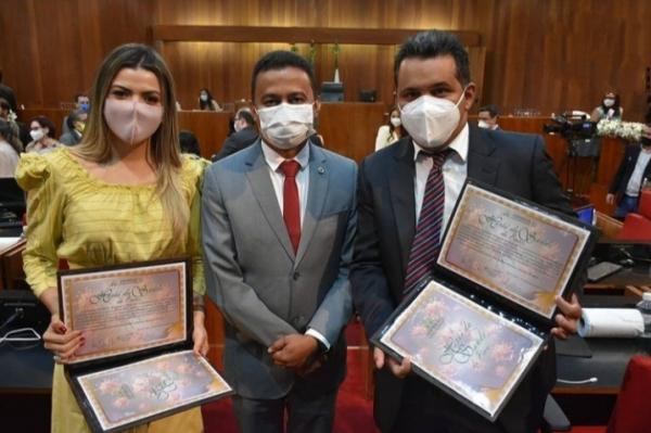 Profissionais da saúde de Floriano recebem homenagem na Assembleia Legislativa do Estado(Imagem:Divulgação)