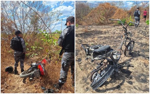 2ª Cia Força Tática/ROCAM recupera motos furtadas e prende golpista em Floriano.(Imagem:Reprodução/Instagram)