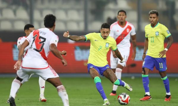 Brasil enfrenta seleção peruana em Brasília pelas Eliminatórias.(Imagem:VITOR SILVA/CBF/DIREITOS RESERVADOS)