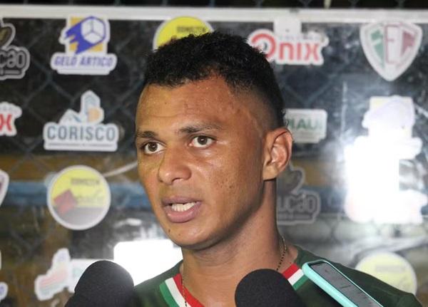 Jairo, zagueiro do Fluminense-PI(Imagem:Edmilson Junior / ge)