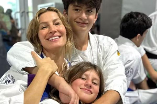 Gisele Bündchen é mãe de Benjamin e Vivian Lake.(Imagem:Reprodução/Instagram)